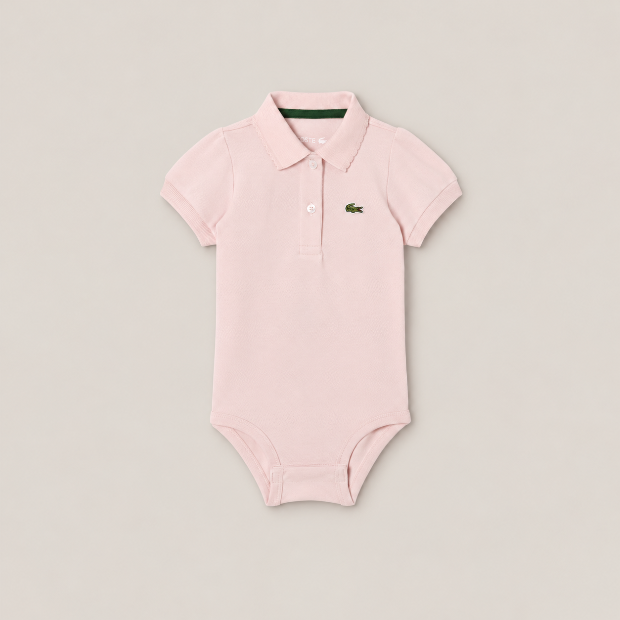Polo bodi za bebe od piké pamuka kratkih rukava